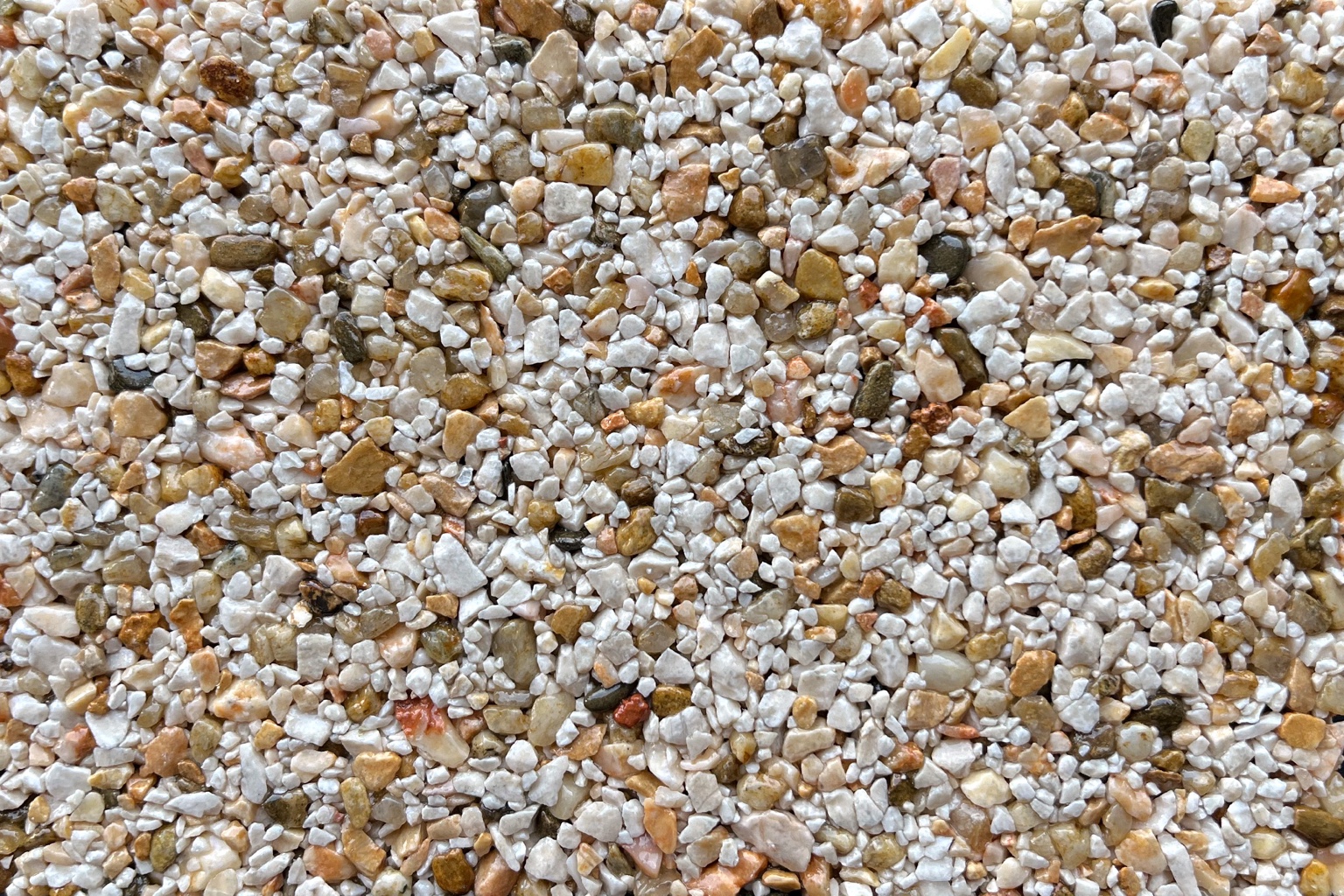 Key West natural stone aggregate sample