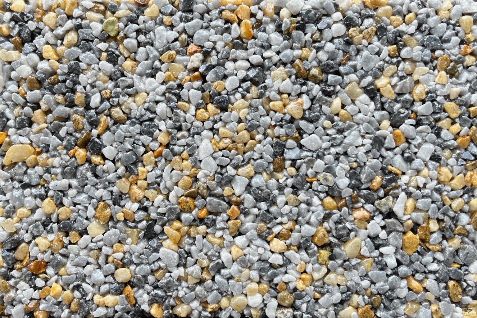 Monticello natural stone aggregate sample